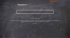 Desktop Screenshot of fotoramecky.cz